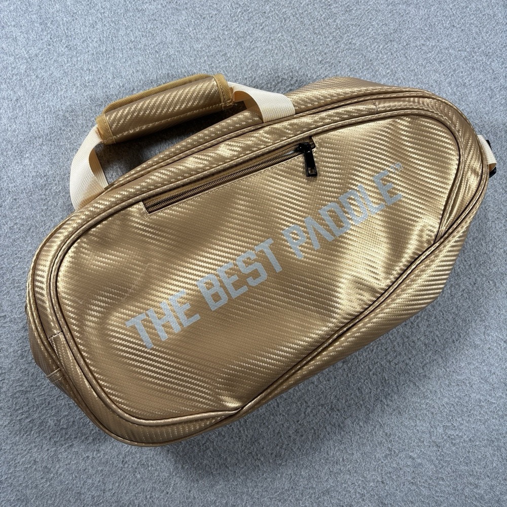 The Best Paddle by Jamie Foxx Limited Edition Pickleball Bag Gold